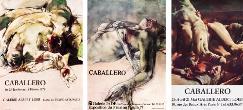 Luis Caballero (Colombia, 1943 - 1995) : Afiche de exposici