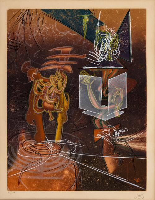 Roberto Matta (Chile, 1911 - Italia, 2002) : De la carpeta 