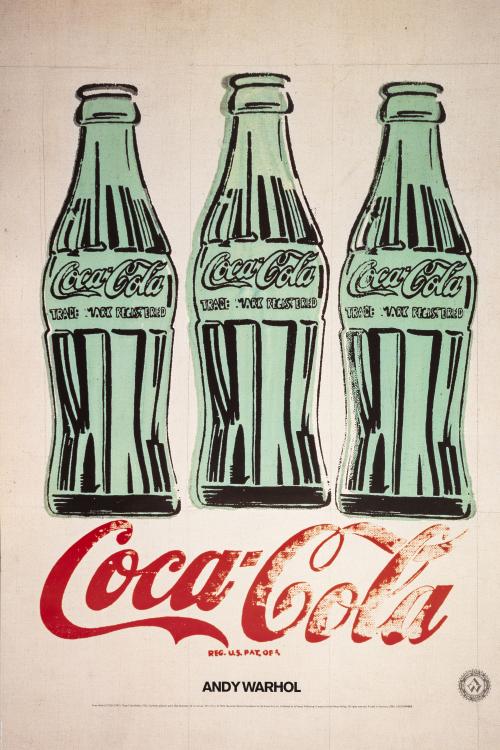 Andy Warhol (EE.UU., 1928-1987) : Three coke bottles