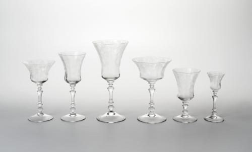 Juego de copas Art Déco Baccarat