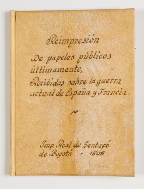 Reimpresión de papeles públicos últimamente recibidos sobre