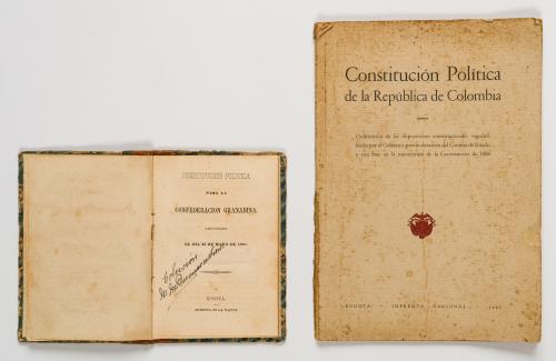 Constitución política para la confederación Granadina, sanc