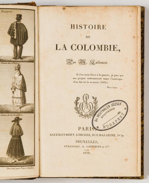 Lallement, Guillaume : Histoire de Colombie