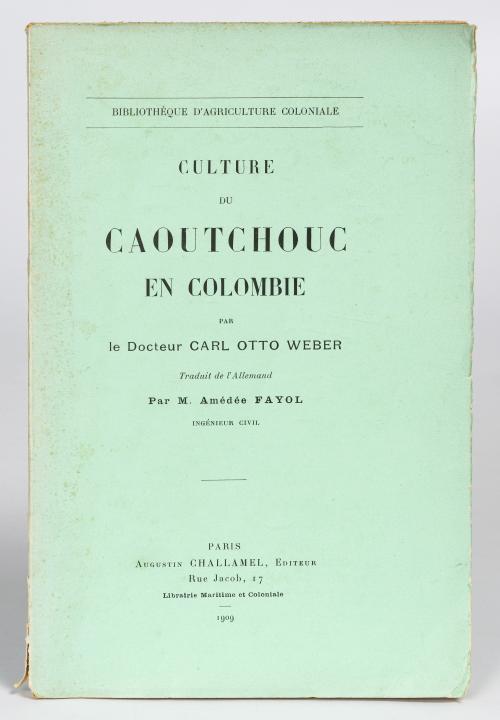 Weber, Carl Otto; Fayol, M. Amédé (trad.) : Culture du Caou