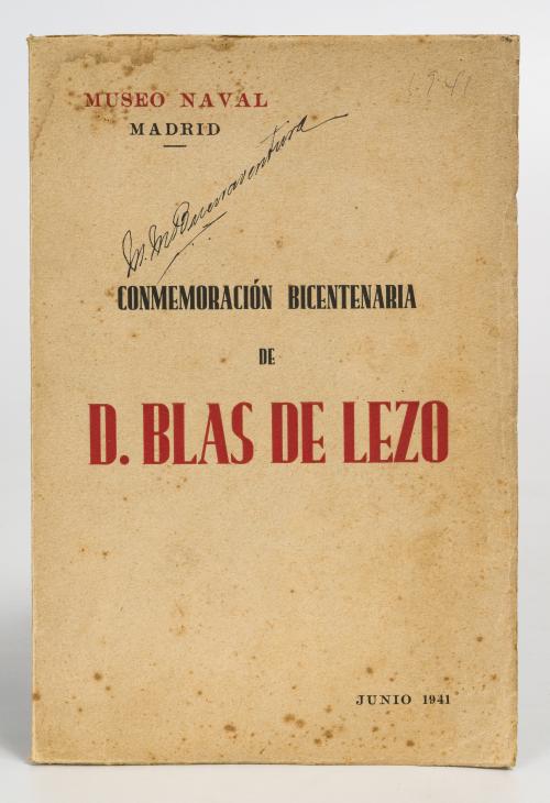 Museo Naval (Madrid) : Conmemoración Bicentenaria de D. Bla