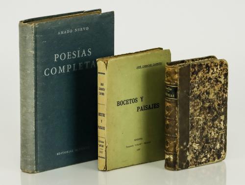 [3 libros de poesía]