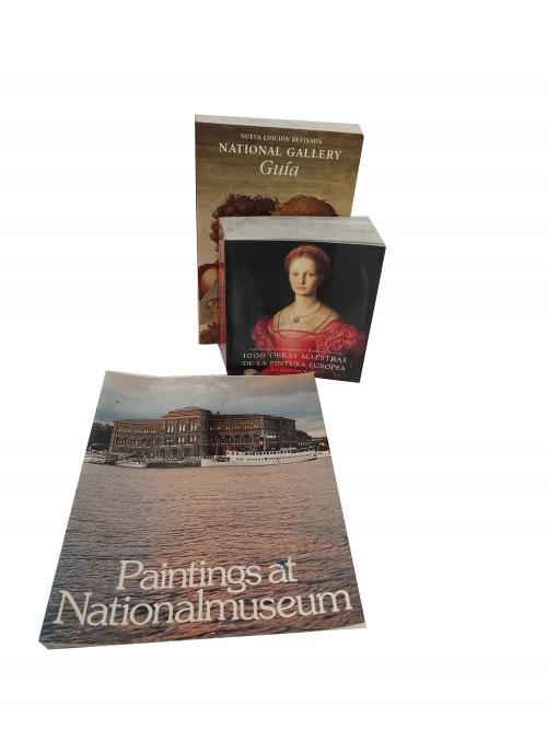 Guías de museos: 3 libros