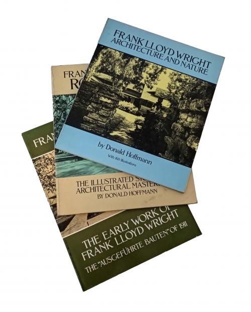 Frank LLoyd Wright: 3 libros 