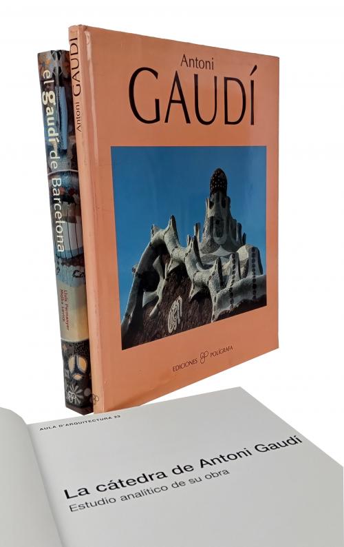 Gaudí: 3 libros 