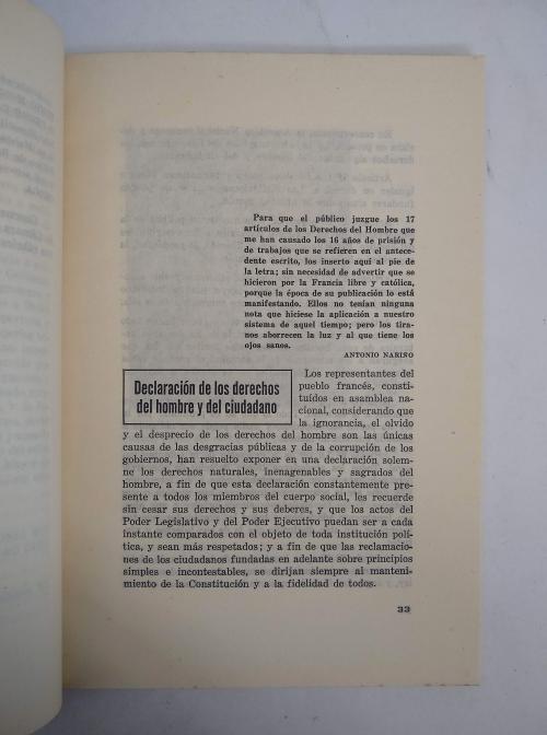 De mier, José M. : La Gran Colombia, Decretos de la Secreta