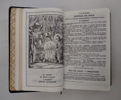 Lefebvre, Gaspar; Prado, Germán (trad.) : Misal diario y ve