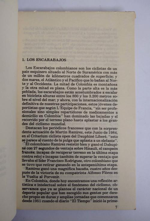 Duque, Rafael : Los Escarabajos de la vuelta a Colombia