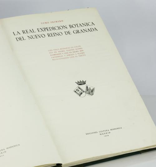 La Real Expedición Botánica del Nuevo Reino de Granada. Tom