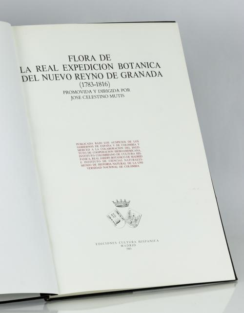 La Real Expedición Botánica del Nuevo Reino de Granada V 1,