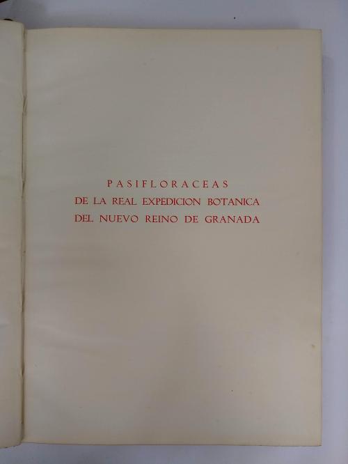 La Real Expedición Botánica del Nuevo Reino de Granada V 1,