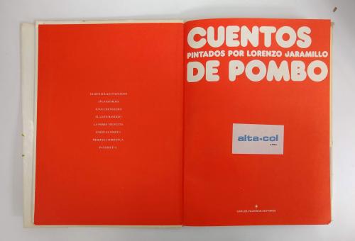 Pombo, Rafael / Jaramillo, Lorenzo : Cuentos de Pombo: pint