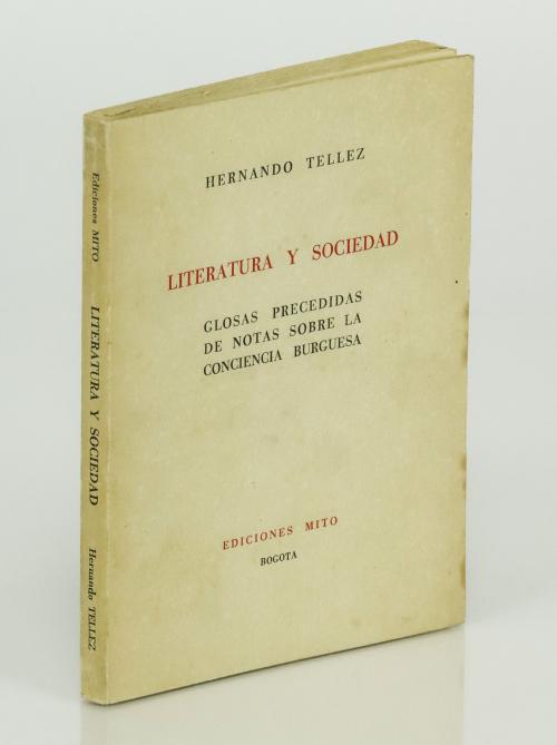 Tellez, Hernando : [Roda] Literatura y sociedad. Glosas pre