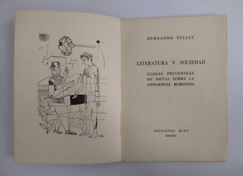 Tellez, Hernando : [Roda] Literatura y sociedad. Glosas pre