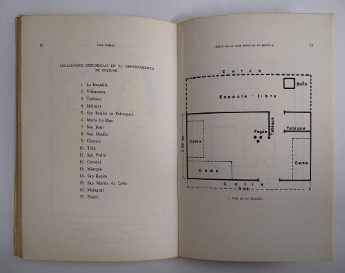 Flórez, Luis : Léxico de la Casa Popular Urbana en Bolívar,