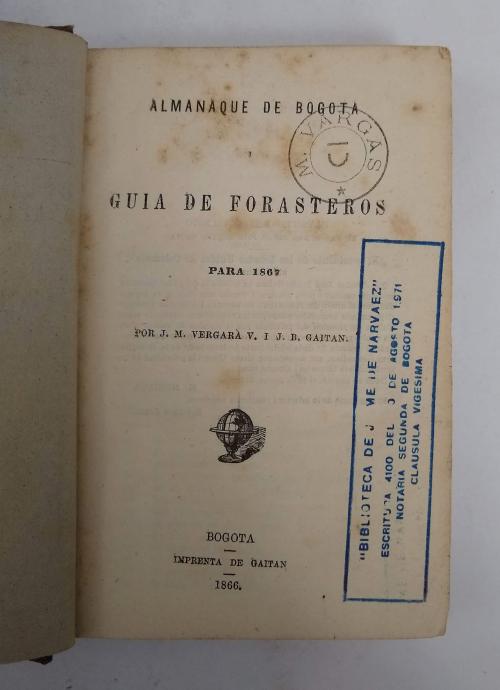 Vergara y Vergara, José María; Gaitán, José Benito : Almana