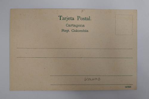Lote de 4 postales Cartagena