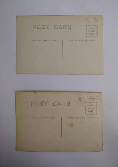 Lote de 9 postales del temblor de Bogotá en 1917