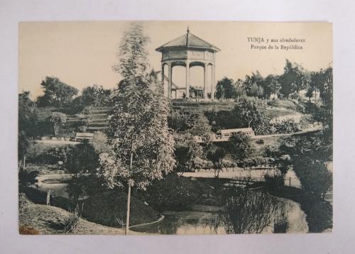 Lote de 6 postales Tunja y Boyacá