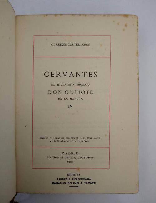 Saavedra, Cervantes Miguel  : El ingenioso hidalgo Don Quij
