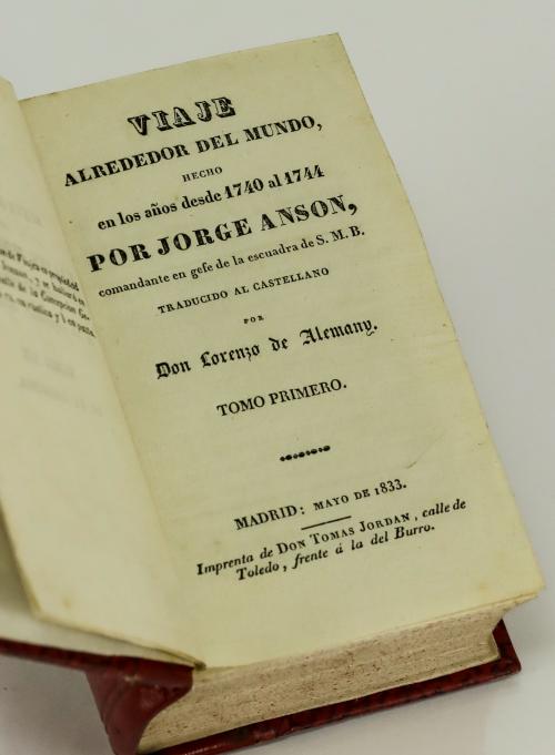 Anson, George : Viaje alrededor del mundo hecho en los años