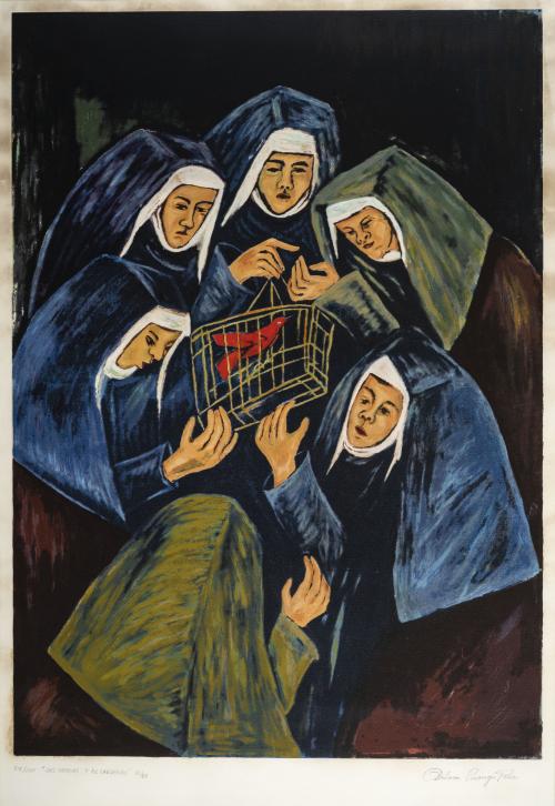 Débora Arango (Colombia, 1907 - 2005) : Las Monjas y el Car