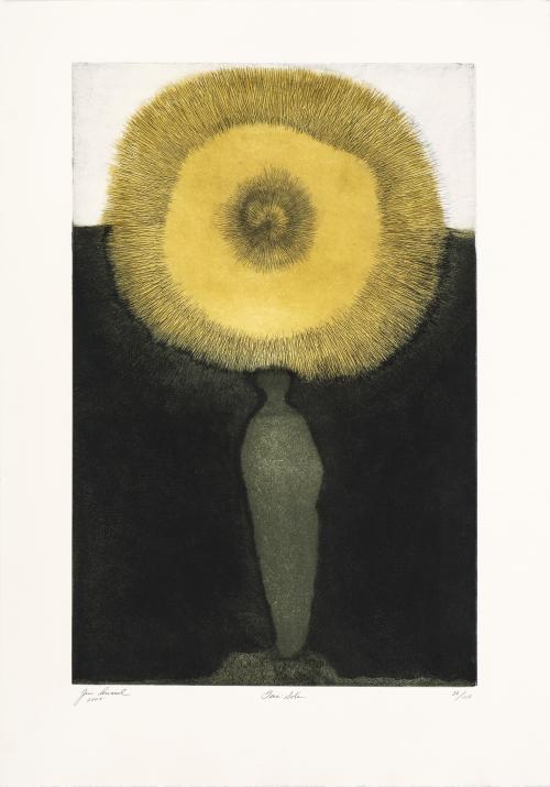 Jim Amaral (EE.UU., 1933) : Gira - sola, de la carpeta Arte
