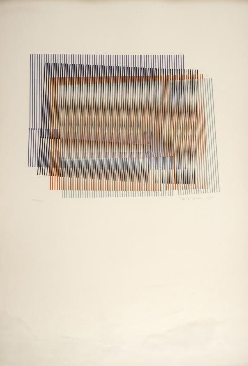 Carlos Cruz-Diez (Venezuela, 1923 - Francia, 2019) : Couleu