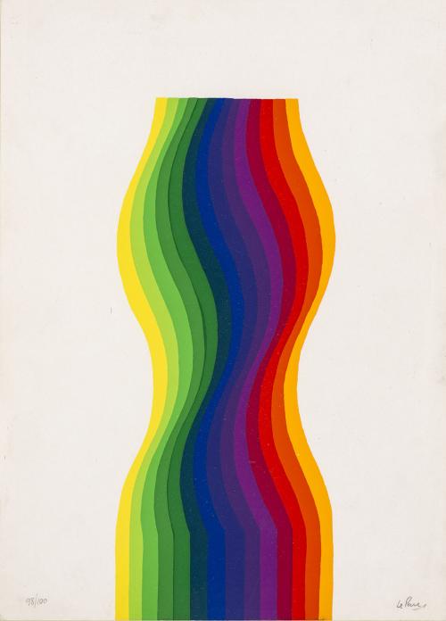 Julio Le Parc : Ed. La Nuova Foglio, Macerata, Italia [1977]