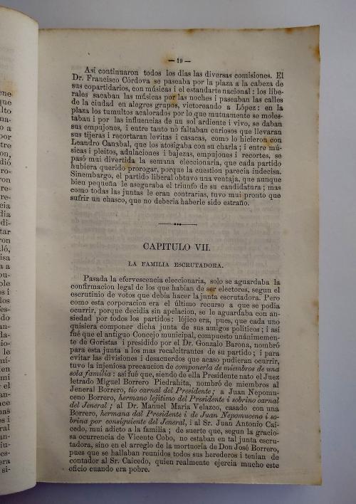 Reseña histórica de los principales acontecimientos polític