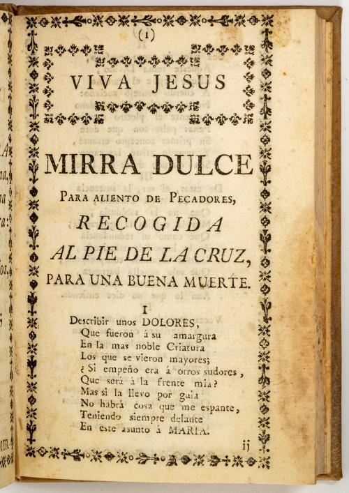 Ruiz de león, Francisco  : Mirra dulce para aliento de peca