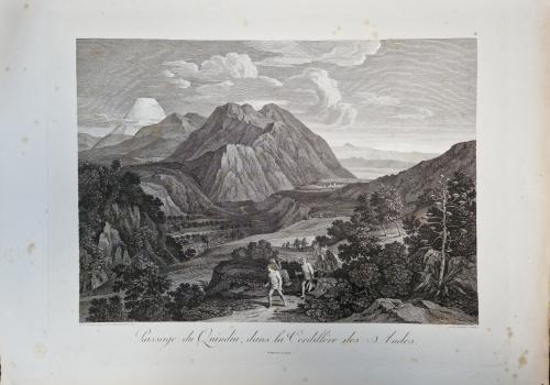 Humboldt; Marchais : Passage du Quindiu, dans la Cordillère