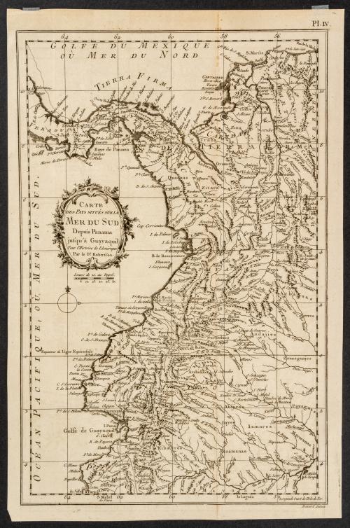 Robertson, Alexander : Carte des Pays situés sur la Mer du 