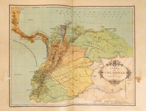 Paz, Manuel María : Atlas Geográfico e Histórico de la Repú