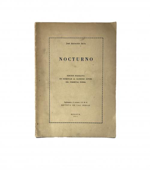 Silva, José Asunción : Nocturno (edición políglota)