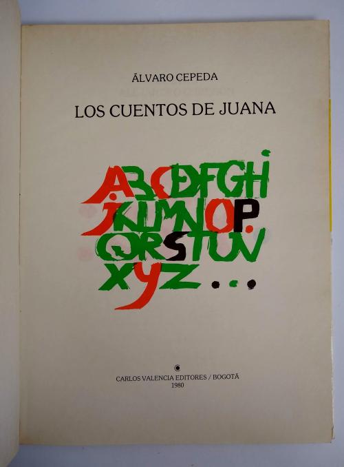 Cepeda, Alvaro : Cuentos de Juana [Obregón]