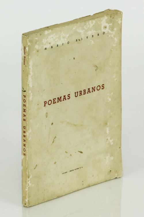 Rivero, Mario : Poemas urbanos [Firmado]