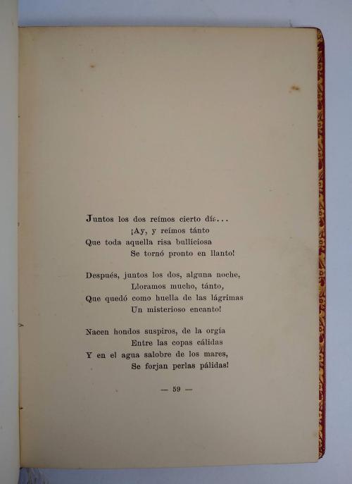 Silva, José Asunción : El libro de versos 1883-1896