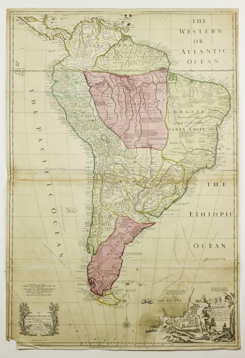 Senex, John : South America : corrected from the observatio