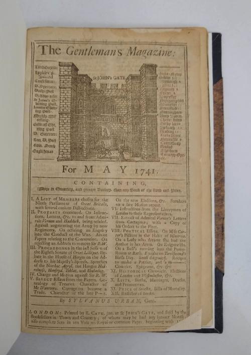 [Expedición de Vernon a Cartagena en 1741] Gentleman’s Mag