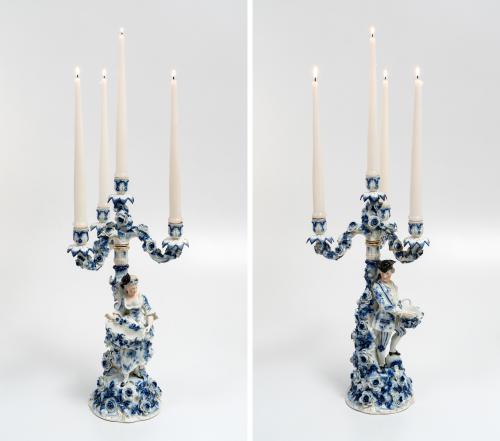 Par de candelabros