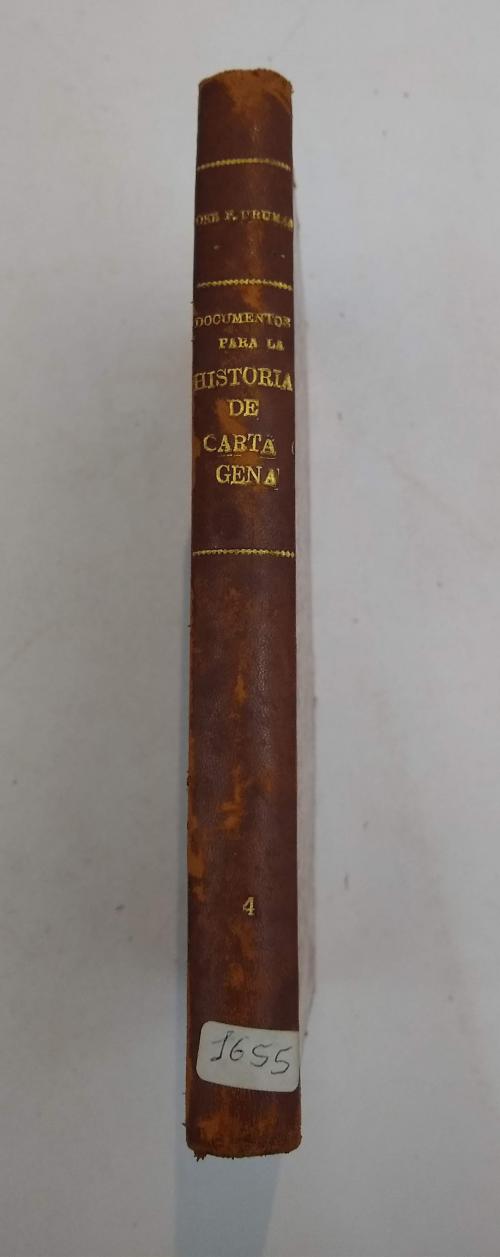 Urueta, José P.  : Documentos para la historia de Cartagena