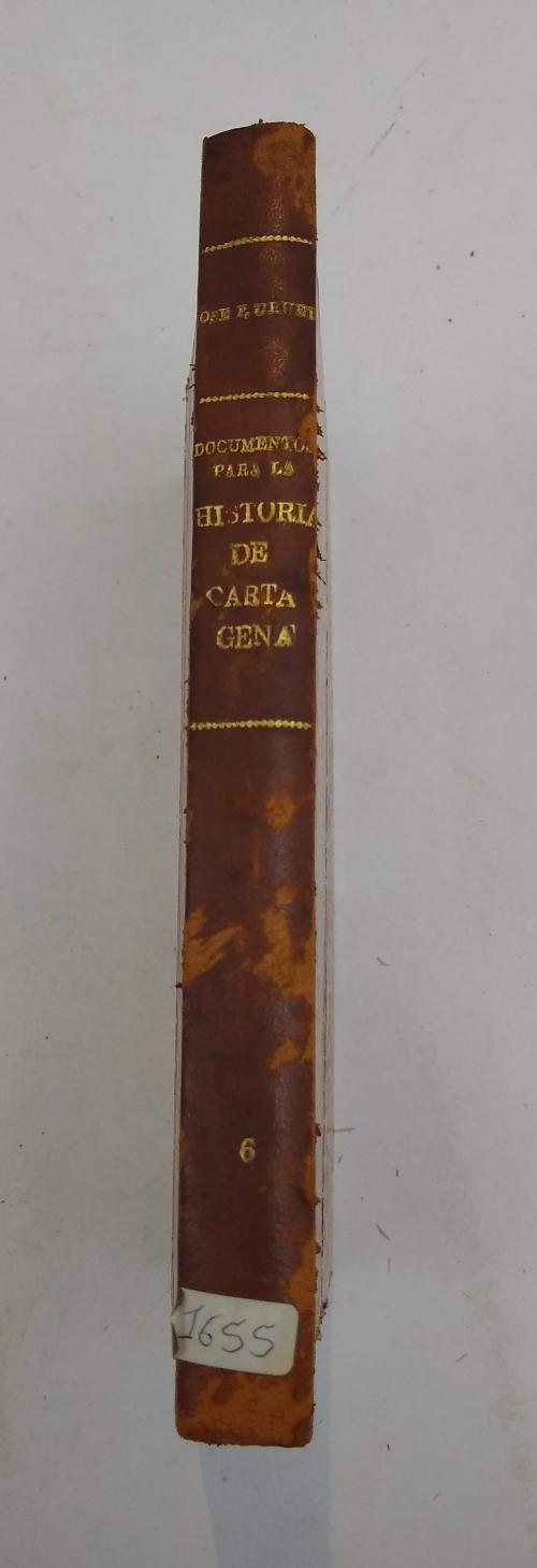 Urueta, José P.  : Documentos para la historia de Cartagena