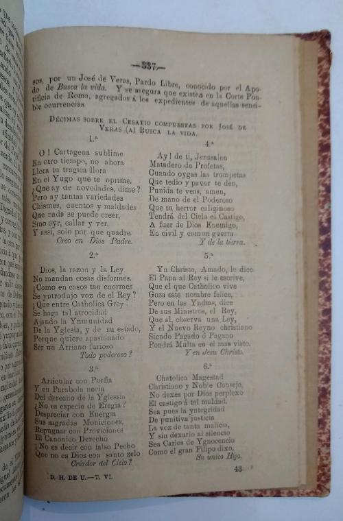 Urueta, José P.  : Documentos para la historia de Cartagena