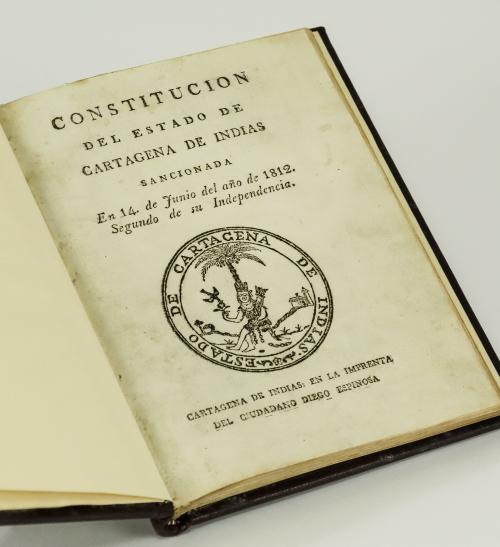 Constitución del Estado de Cartagena de Indias sancionada e