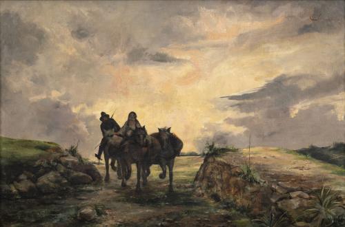 Carlos Valenzuela Colombia, 1876 - 1934 : Sin título, 1899